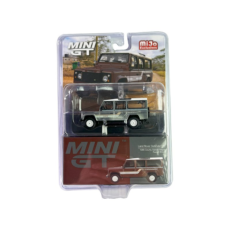 CHASE Mini GT 1:64 Land Rover 1985 Defender 110 #734 - Counting Minis