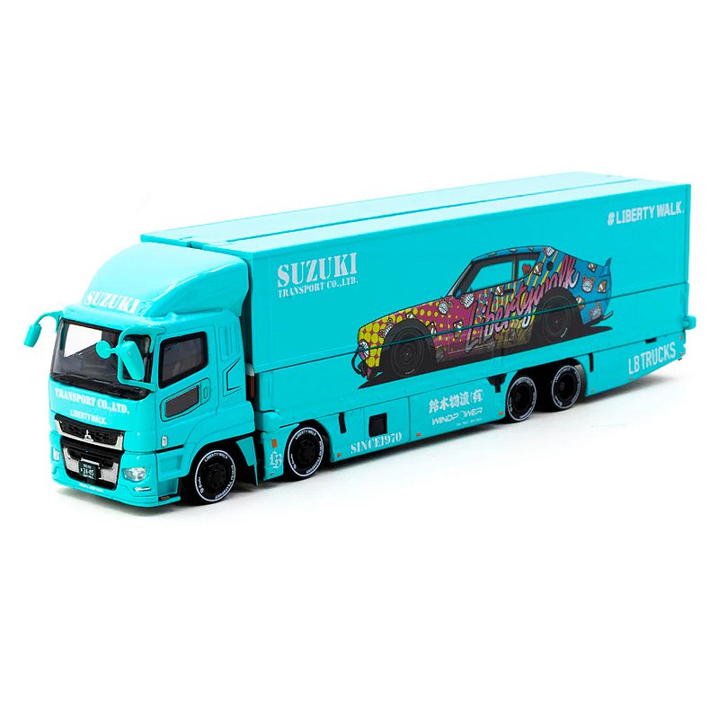 Tarmac 1:64 Mitsubishi Fuso Super Great LB Truck - Counting Minis