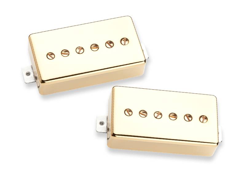 Duncan　MKT- PC Captador Seymour Duncan (Par) Phat Cat Silencer Vintage Gold
