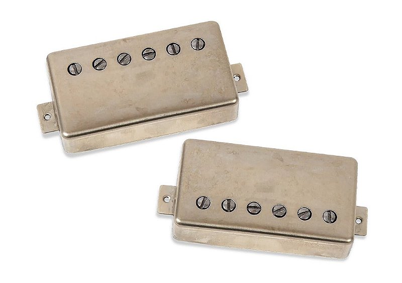 Captador (Set) Seymour Duncan SH-4 JB / SH-2n Jazz – Raw Nickel
