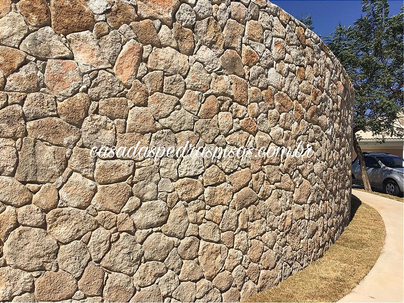 Mosaico Pedra Ferro Variado - Rose Pedras