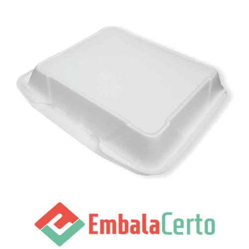 EMBALAGEM ISOPOR HF-132 COM 3 DIVISÓRIAS - Embalacerto - A
