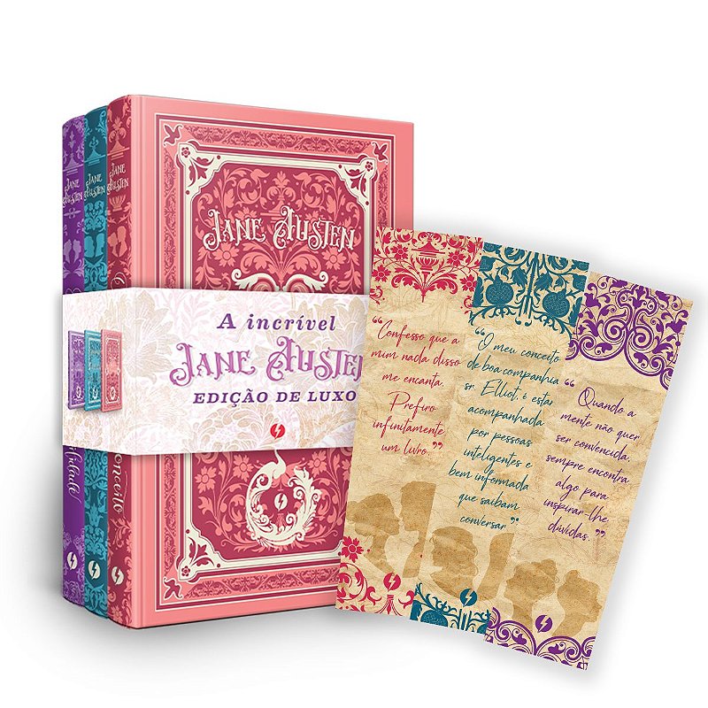 Kit A incrível Jane Austen - Edição de Luxo