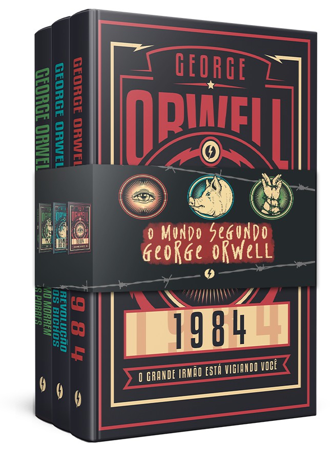 O mundo segundo George Orwell – edição de luxo em capa dura