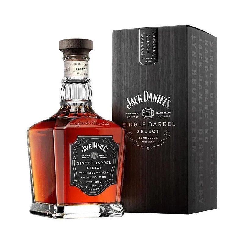 ウイスキー Jack Daniel's Single Barrel Barrel Proof Whisky Jack Daniels Single Barrel Select 750ml - Família Scopel