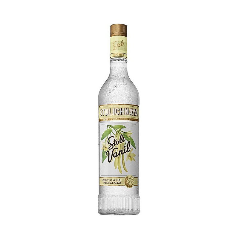 Vodka Stolichnaya Stoli Vanil 750ml - Família Scopel Delivery