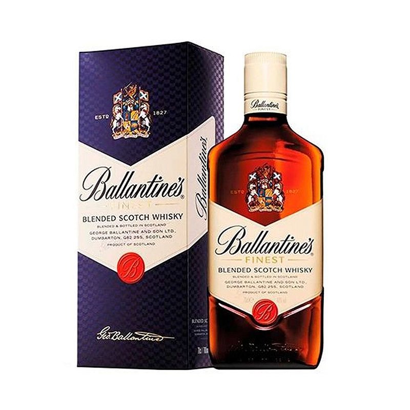Whisky Ballantines Finest 750ML - Família Scopel Delivery
