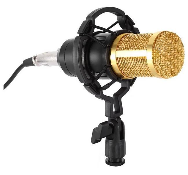 Microfone Estúdio Profissional Condensador Unidirecional 82017 YDTECH -  YDTECH
