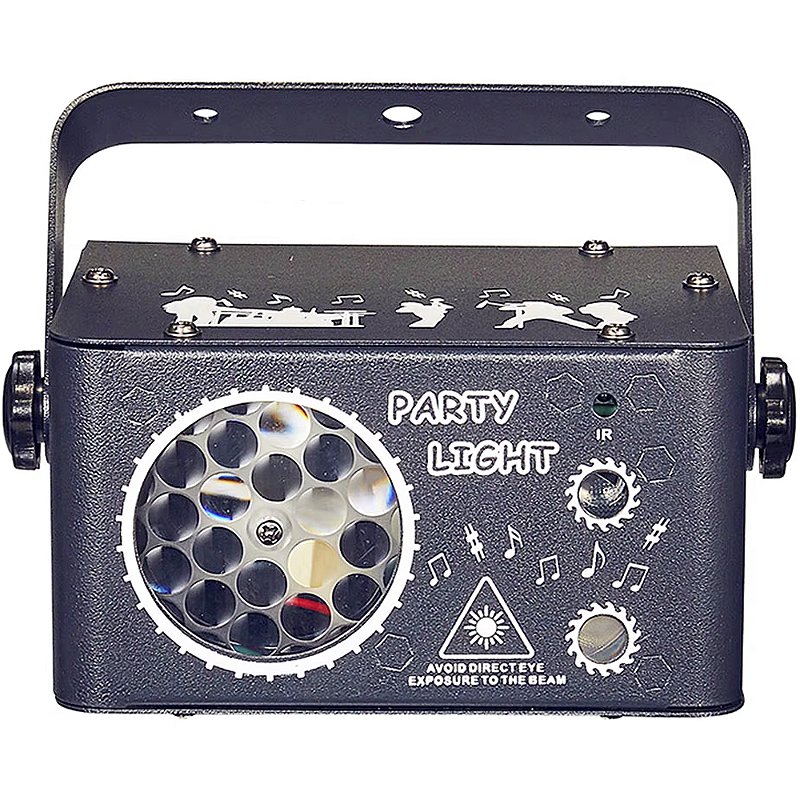 Luminária Projetor Bola Magic Led Rgb Laser 4 em 1 - 81930 - YDTECH