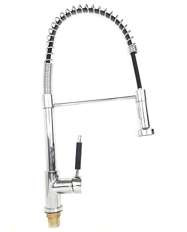 Torneira Flexível Gourmet Com Mola Extensora de Bancada