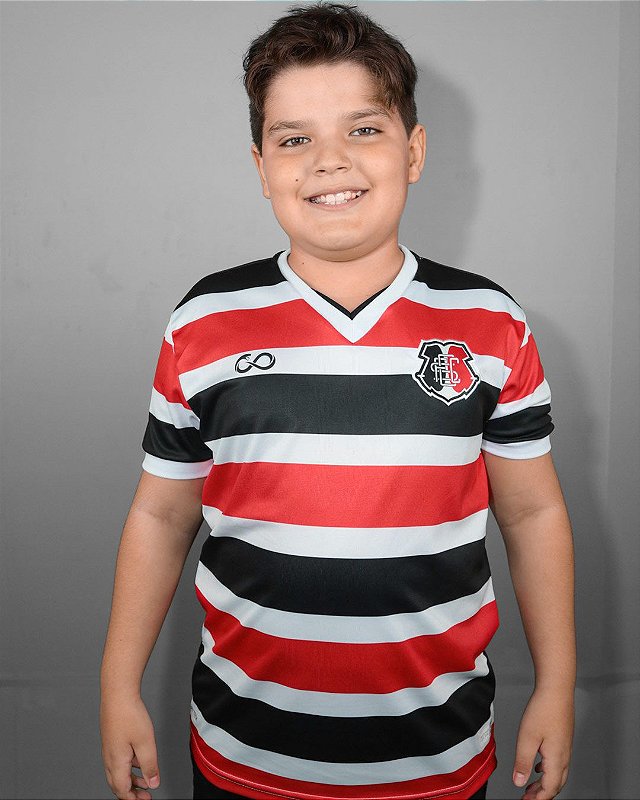 Camisa Tricolor Dry Santa Cruz Infantil - Cobra Coral - Loja Oficial e