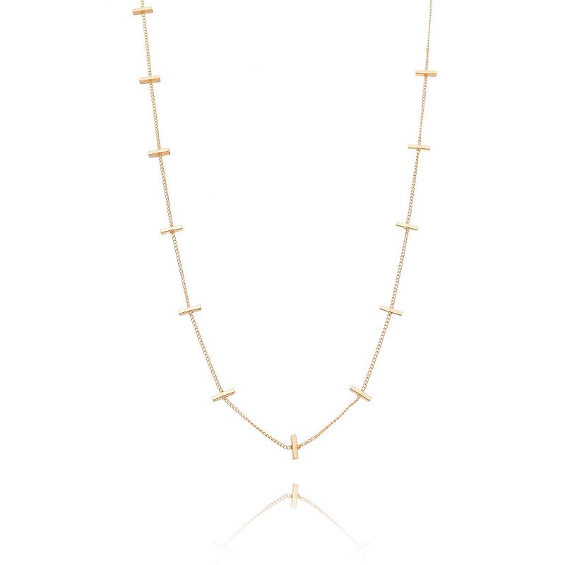 Gargantilha folheada a ouro 18k