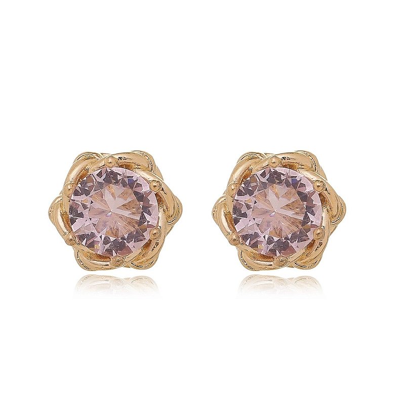 Brinco folheado a ouro 18k