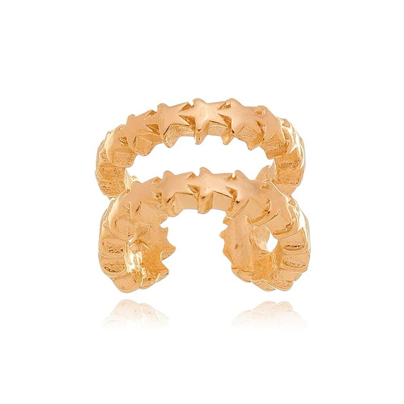 Piercing fake folheado a ouro 18k