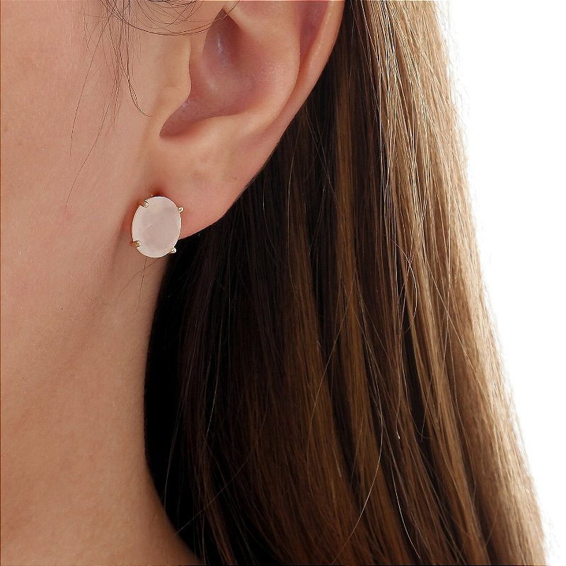 Brinco folheado a ouro 18k
