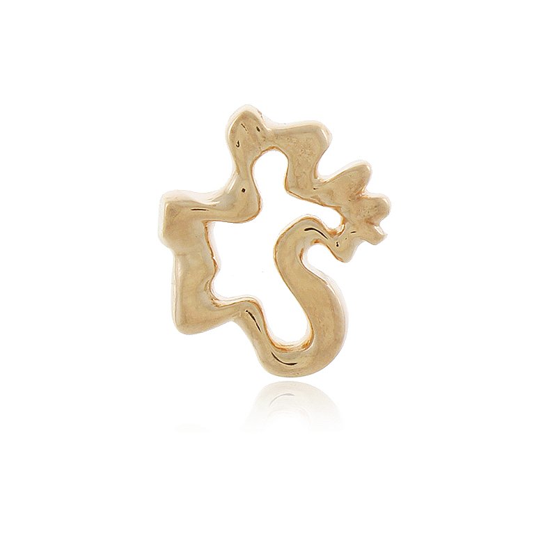 Pingente folheado a ouro 18k