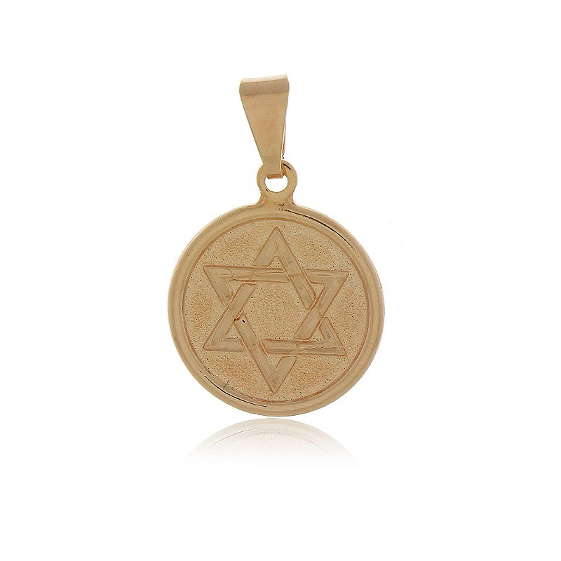 Pingente folheado a ouro 18k