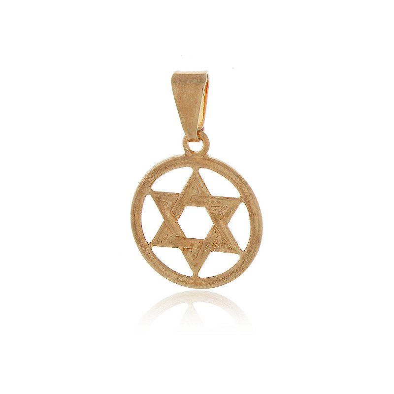 Pingente folheado a ouro 18k