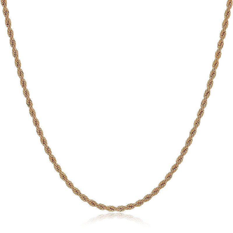 Corrente folheada a ouro 18k 60cm