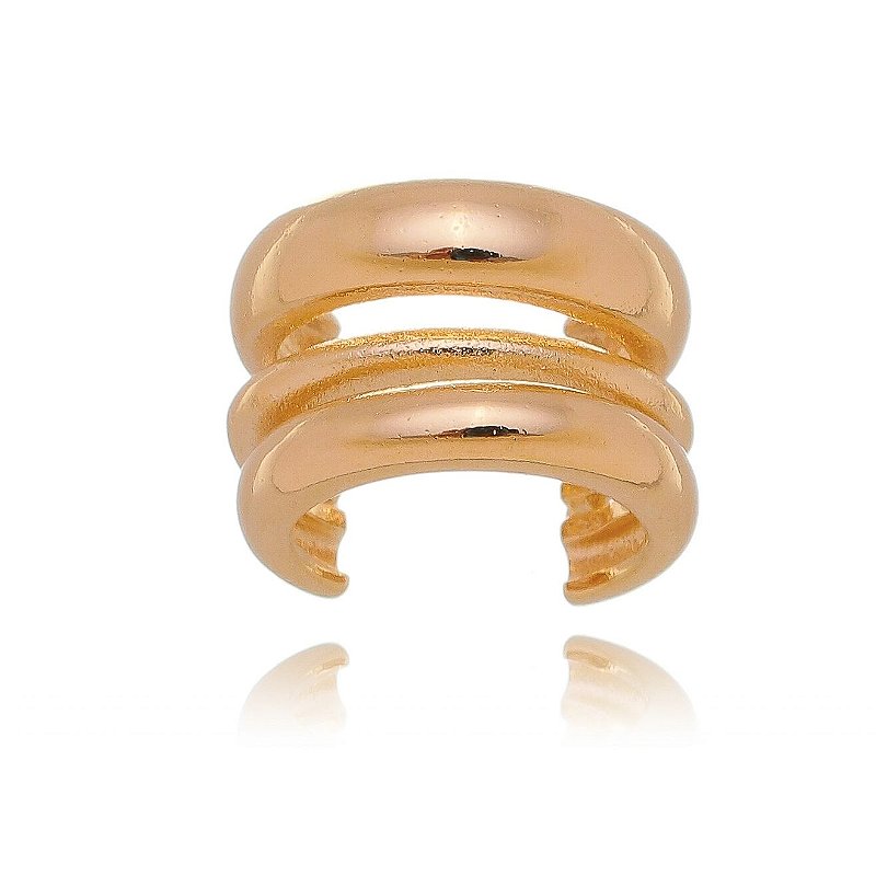 Piercing fake folheado a ouro 18k