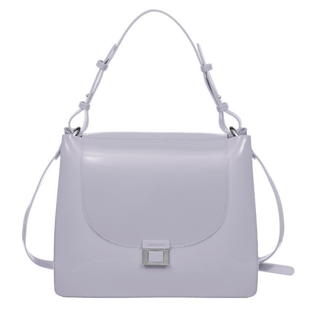 BOLSA ANALU PETITE JOLIE CINZA GELO - Rafaella Rocca Calçados e Bolsas