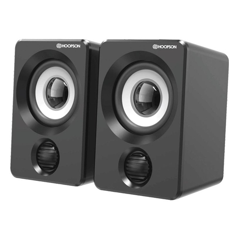 Caixa de Som Hoopson, 6W RMS, USB, P2, Preto, CXPC-019PT - FEMP INFO - Loja  de Informática em Manaus