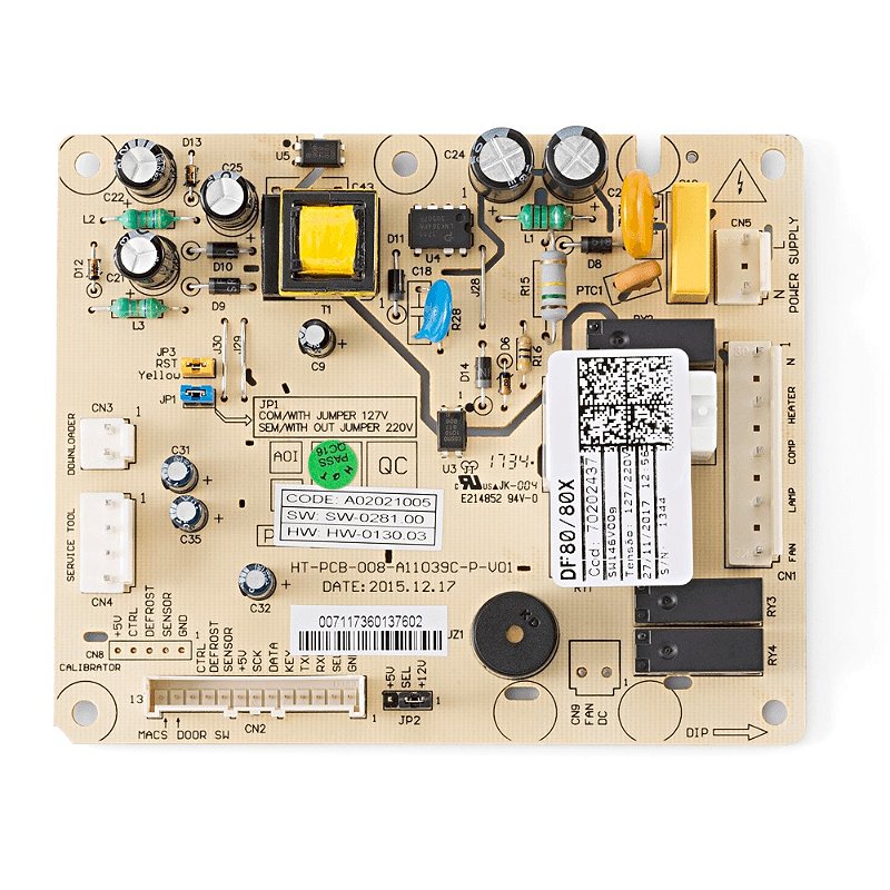 PLACA DE POTENCIA ELECTROLUX DF80 BIVOLT 70202437/ A02021013