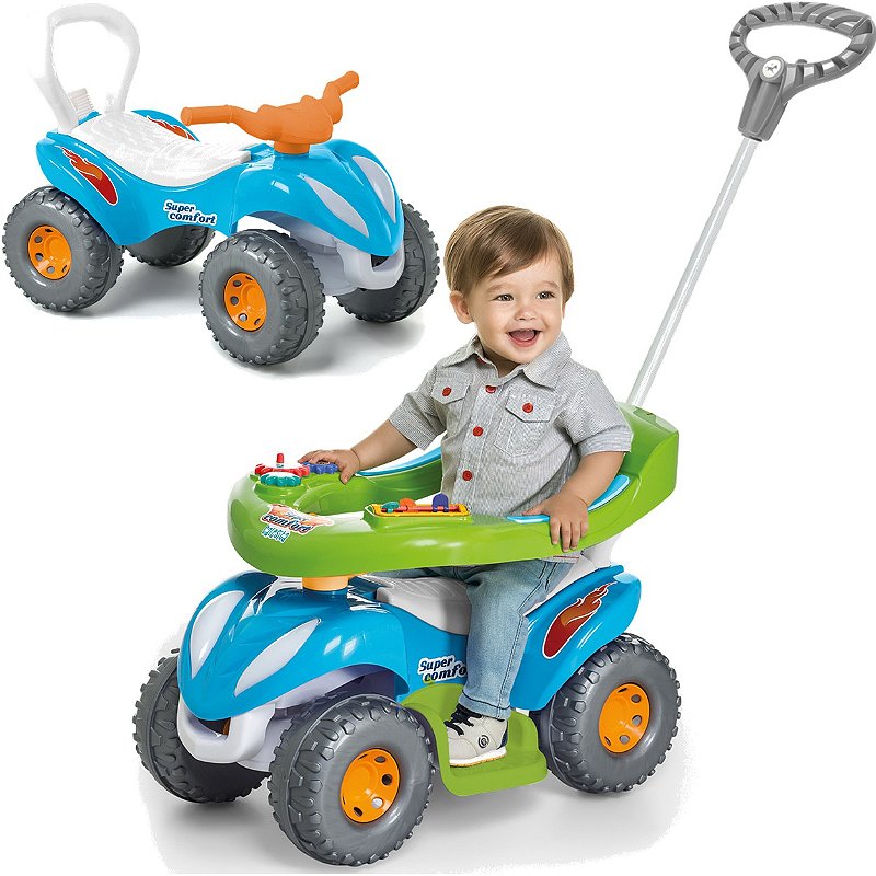 Carrinho de Passeio Andador para Bebe Calesita Super Comfort - Maçã ...