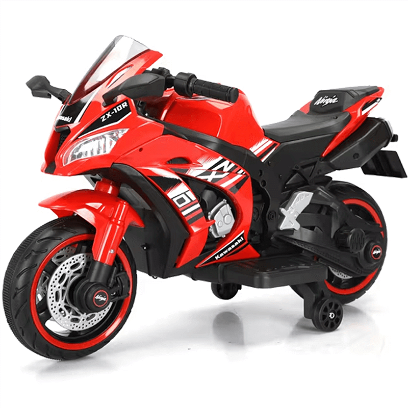Moto Eletrica Bang Toys Kawasaki Ninja ZX-10R 12V Vermelha - Maçã