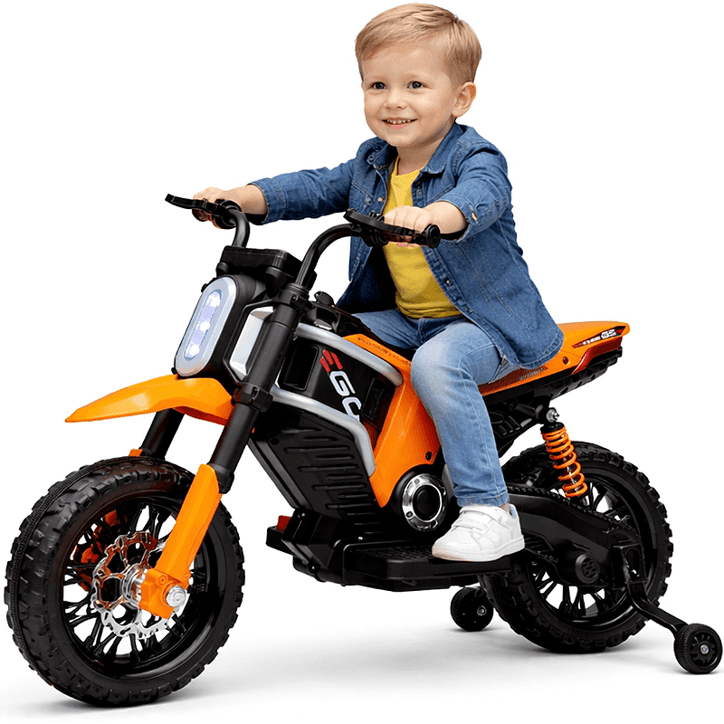Mini Motocross Elétrica Infantil Zippy Toys ZS Laraja 12V - Maçã