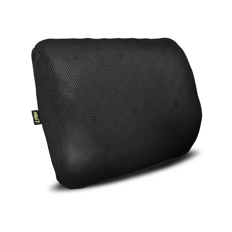 Almofada lombar EKO'7. Desenvolvida anatomicamente para proteger a coluna.