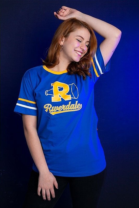 Camiseta Riverdale Uniforme Azul - Piticas Jardim Norte