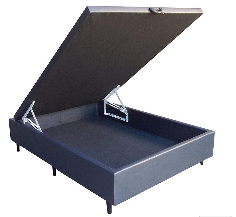 CAMA BOX BAÚ MEIO CASAL 128X188X44 Select Colchões