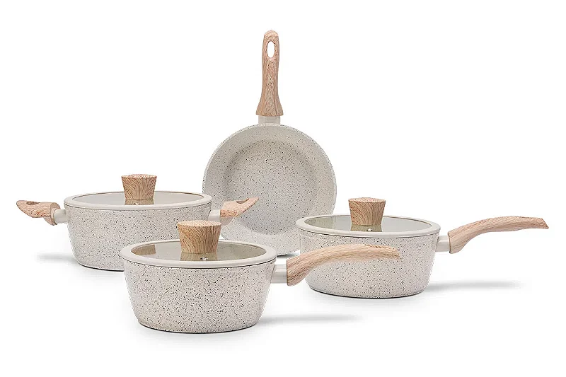 Jogo de Panelas 4 Peças Ceramic Life Sirius VANILLA - Brinox