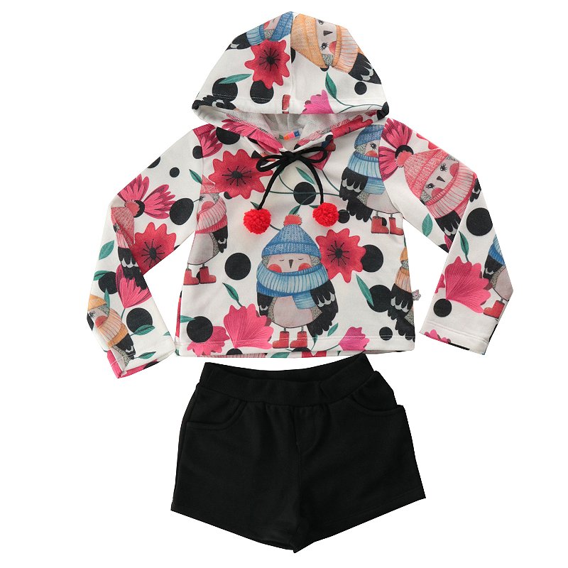 Blusa de capuz infantil Clearance