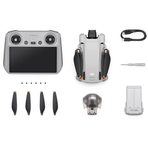【超美品】　DJI Mini 3 Pro （DJI RC付属） Drone DJI Mini 3 RC-N1 (Sem tela) Fly More Combo - DJI028 | Amazon