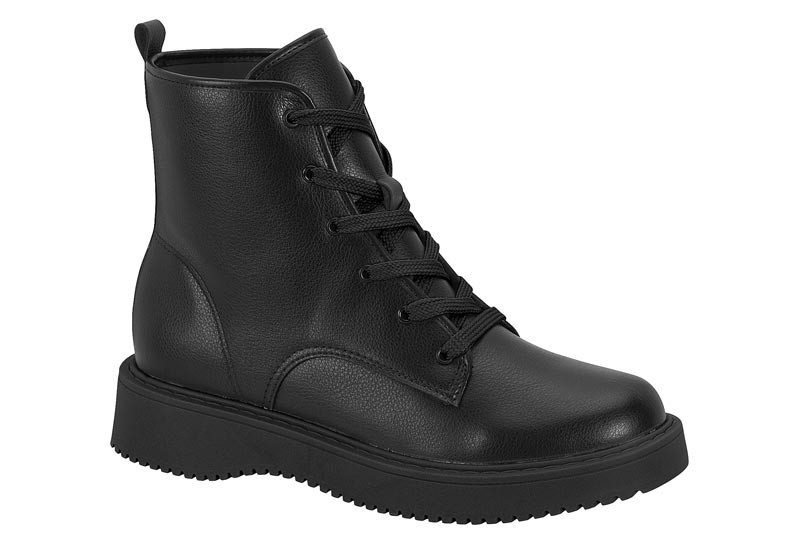 Coturno Feminino Moleca Bota Coturno Moleca Coturno Moleca Preta