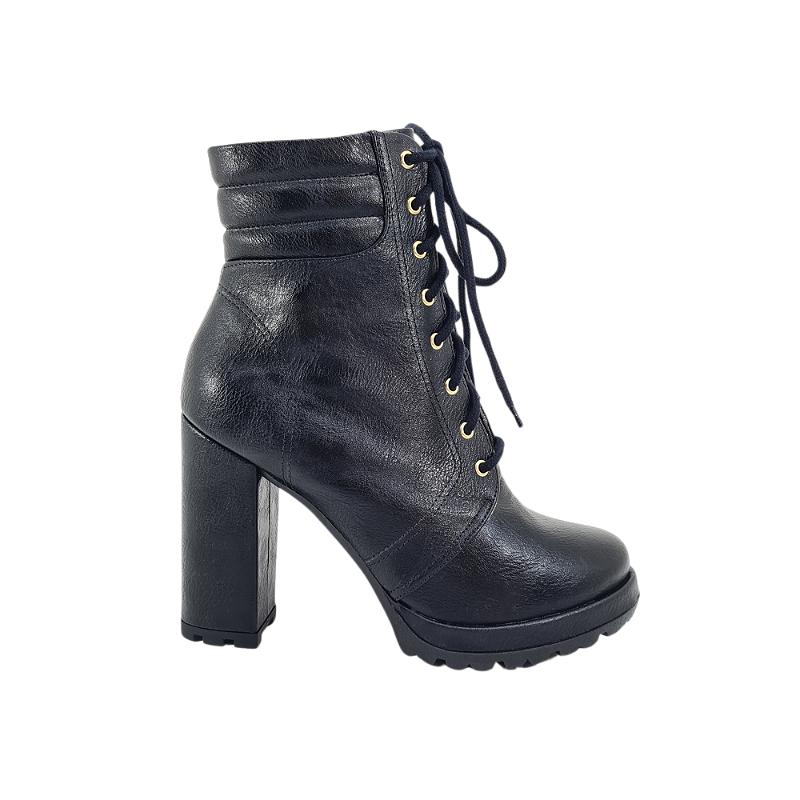 Salto Alto Bota Melissa Salto Tratorado Bota Coturno Feminina