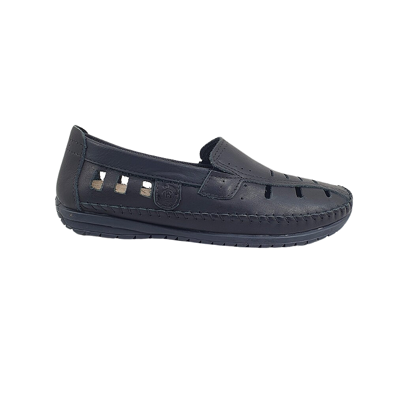 Sapato Masculino Couro Sola Borracha Antiderrapante 5054