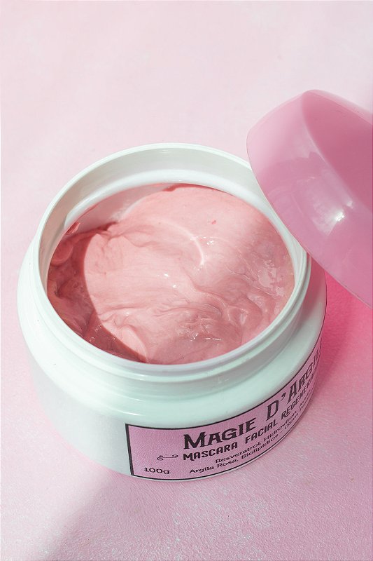 Magie D’Argile - Máscara Facial Antioxidante com Argila Rosa e Resveratrol