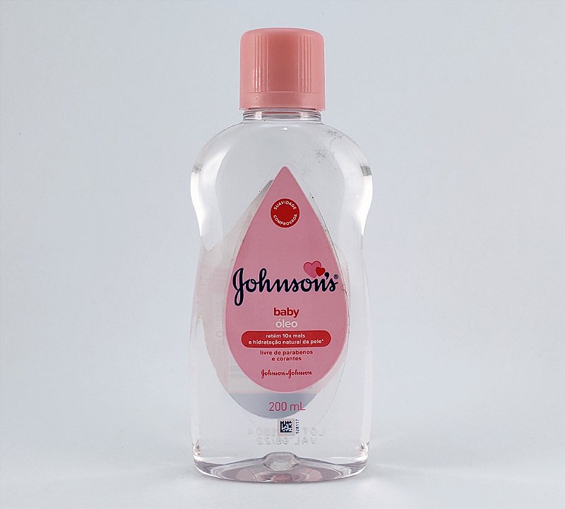 Johnsons Baby Oleo 200Ml Puro Barão Cosméticos
