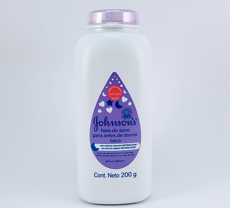 Talco Johnsons Baby Hora Do Sono Lavanda E Camomila 200g - PanVel