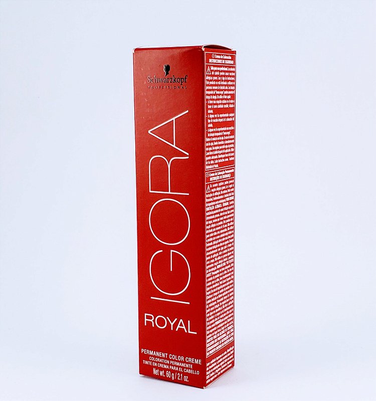 Coloração Schwarzkopf Igora Royal 60g - Cor 6-77 Louro Escuro Cobre Extra