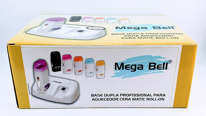 BASE DUPLA P/AQUEC DE CERA ROLL ON PROF BIVOLT Barão Cosméticos