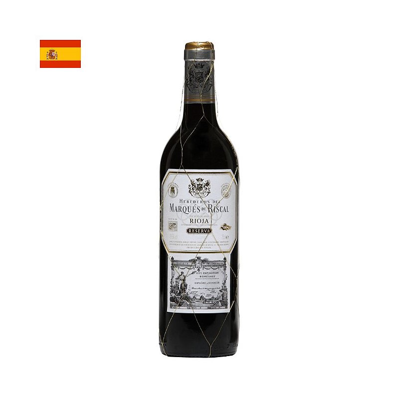Vinho Marques de Riscal Reserva Tempranillo 750ml - LM Online