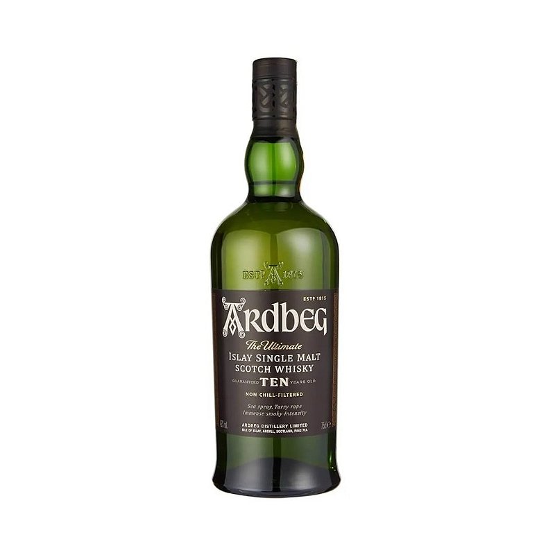 Whisky Single Malt Ardbeg 10 Anos 750ml - LM Online