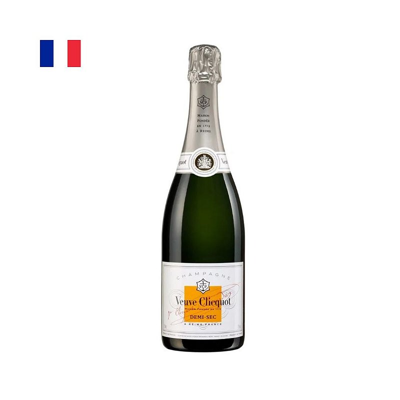 Champagne Veuve Clicquot Demi-Sec 750ml - LM Online