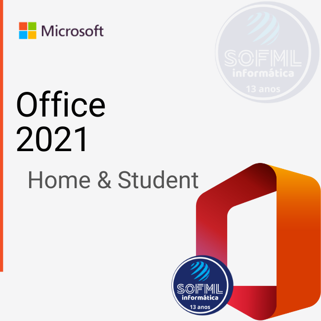 Office 2021 Home & Student PN 79G-05341 - Sof ML informática