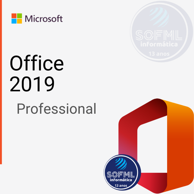 Office 2019 Pro - PN 269-17067 - Sof ML informática