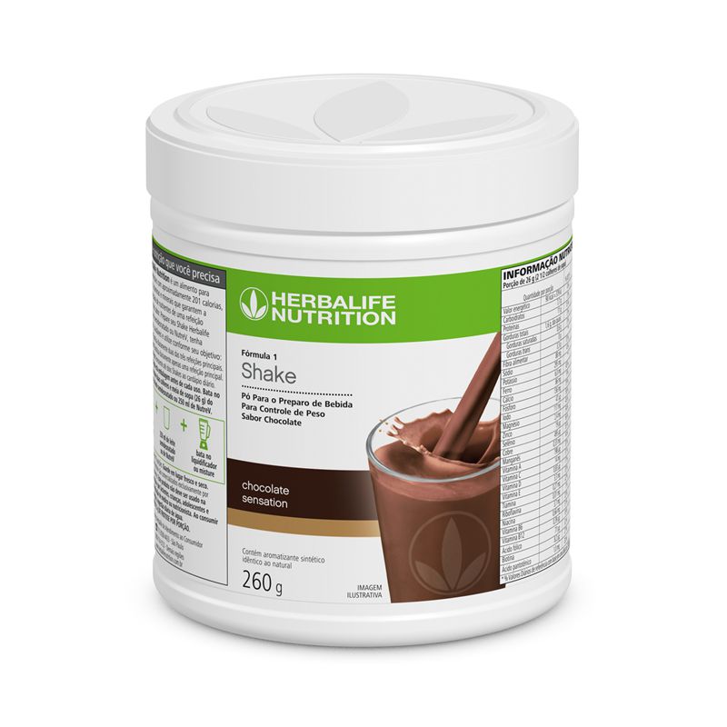 Herbalife Shake Mini Chocolate Controle e Perda de Peso